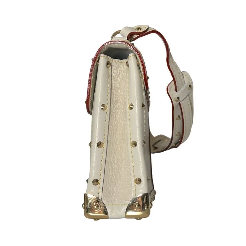 Louis Vuitton Suhali L'Aimable Leather Shoulder Handbag White (Ivory)